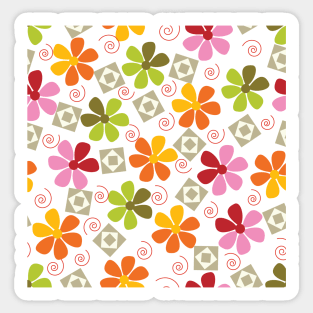 Floral pattern Sticker